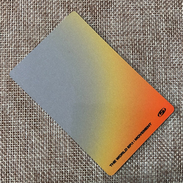 ATEEZ SEONGHWA [THE WORLD EP.1 : MOVEMENT] Official Photocard, Z Ver / Gift