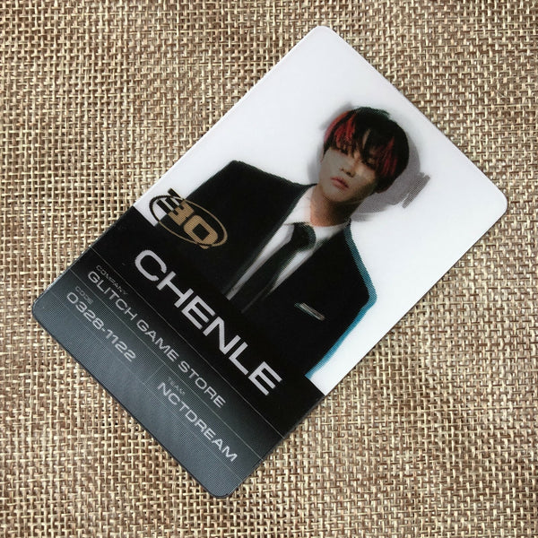 NCT DREAM CHENLE [GLITCH MODE] Official Lenticular Photocard, Scratch / Gift