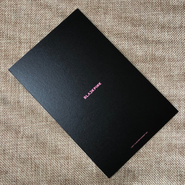 BLACKPINK JISOO #2 [Pop-Up Store As If It's Your Last] Official Postcard / Gift