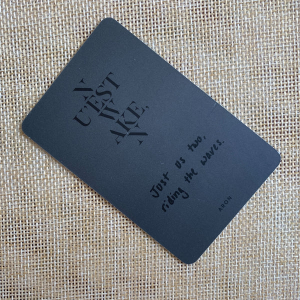 NU'EST W ARON #2 [ WAKE, N ] Official Photocard / New, Rare / Gift