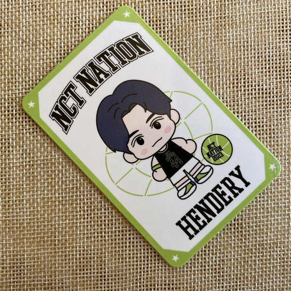 NCT HENDERY #1 [2023 Nation Concept Special Edition] Trading Photocard / Gift