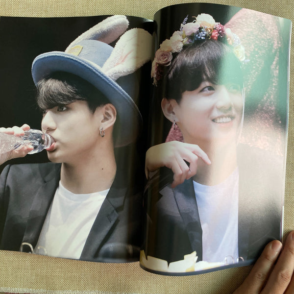 BTS JIMIN V JK [TIED UP Exhibition] Photobook, 112 pg 21x29 cm / New, Rare /+G
