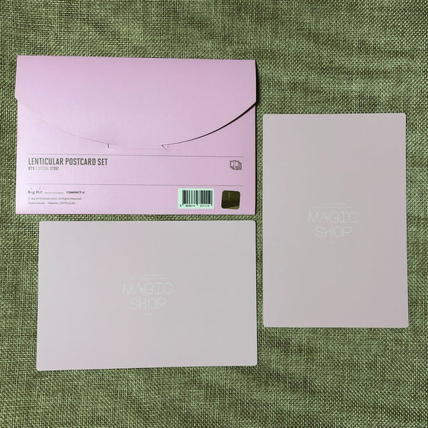BTS GROUP [2019 MAGIC SHOP Fan Meeting Japan] Official Lenticular Postcard /+G
