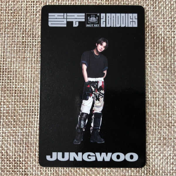 NCT 127 JUNGWOO [ BADDIES ] Official Photocard, SMC Ver. / New / Gift