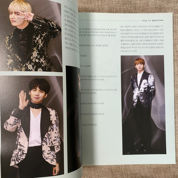 BTS GROUP [ RISE OF BANGTAN Fan Book Photobook ] Korean / New, Rare / Gift