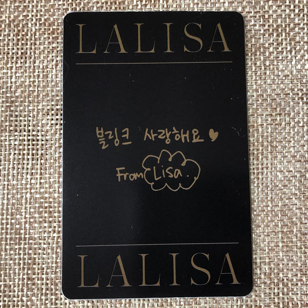BLACKPINK LISA #6 [LALISA YGSelect MD POB] Official Photocard / New, Rare / Gift