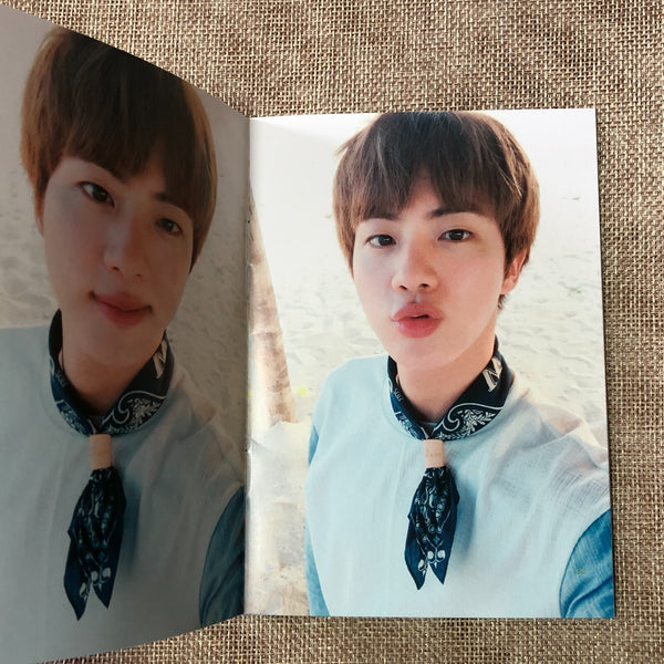BTS JIN [ 2017 Summer Package Selfie Book ] Official Photobook / New / Gift