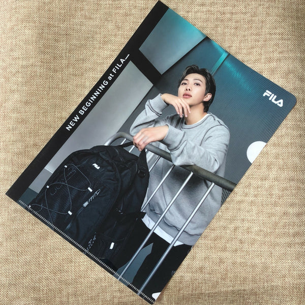 BTS RM [ FILA PROJECT 7 ] Official Clear File Holder / New / Gift