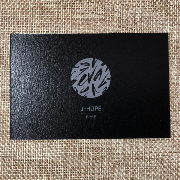 BTS J-HOPE 6/8 [The Wings Tour 2017 Live Trilogy] Official Mini Photocard / Gift