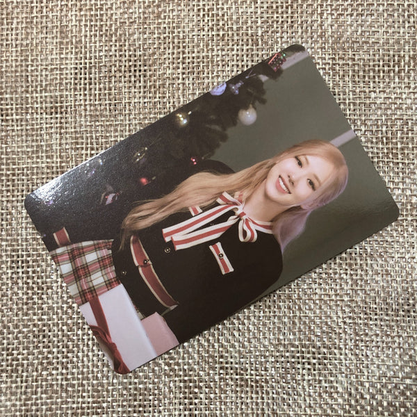 BLACKPINK ROSE #1  [THE GAME Photocard Collection] Christmas Ed / New, Rare/GFT