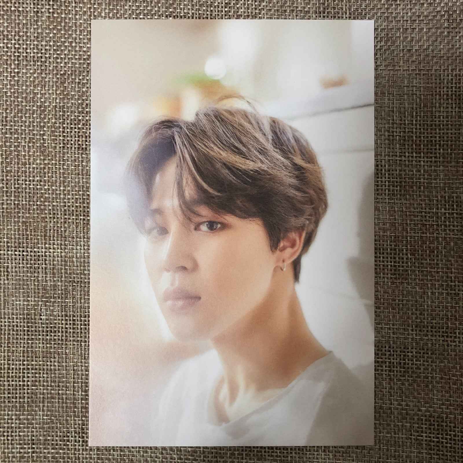 BTS JIMIN #2 [2018 Exhibition] Official Postcard Photocard, Oh, always / Gift