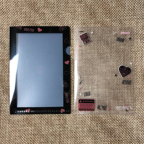 BLACKPINK [Born Pink World BPTOUR] Official Photocard L-Holder Set / New / Gift