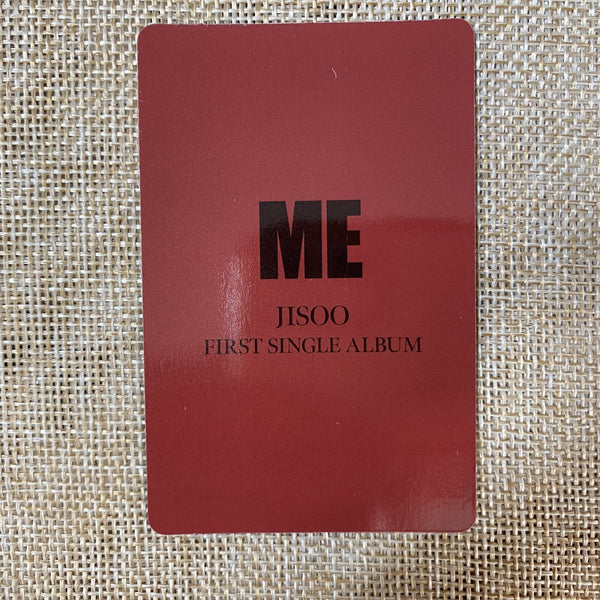 BLACKPINK JISOO #1 [ME Flower] Official Photocard, Weverse Shop / New, Rare /+G