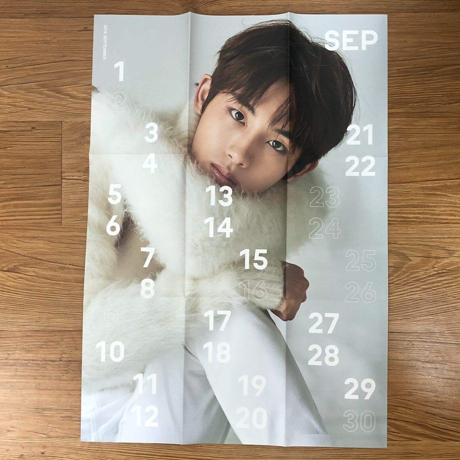 NCT 127 WINWIN [ 2018 Season's Greetings ] Official Folded Poster / New / Gift