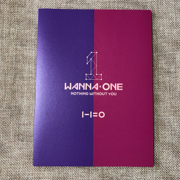 WANNA ONE HAND SIGNED [Nothing Without You 1+1+0] Autographed, Promo / NO PC /+G