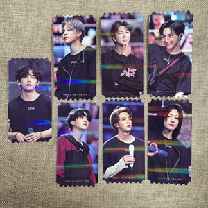 BTS [ Map of the Soul ON:E DVD ] Hologram Photo Ticket Set (All Member) / New/+G