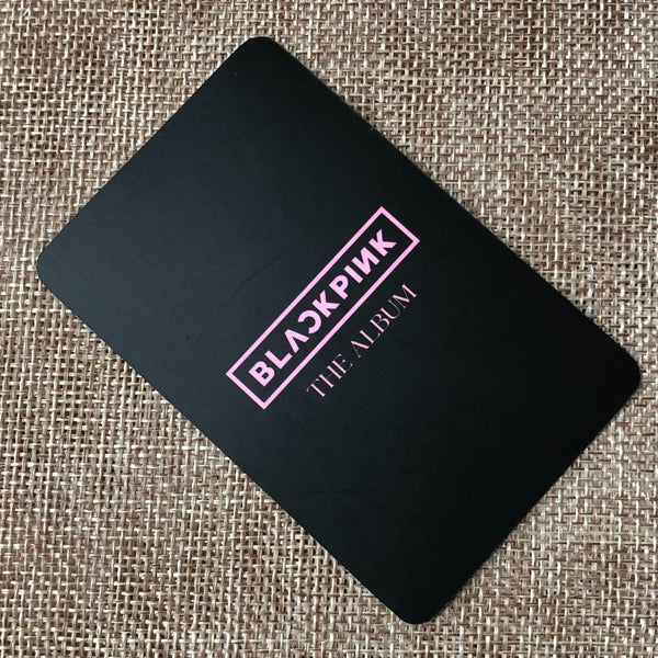 BLACKPINK JISOO [ THE ALBUM Ktown4U POB ] Official Photocard / New, Rare / Gift