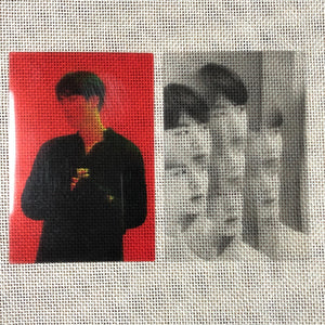 BTS JIN [MAP OF THE SOUL MOS ON:E Concept Book] Clear Photocard Set / New / Gift