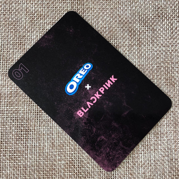 BLACKPINK JISOO [ OREO X BLACKPINK ] Official Limited Photocard / New / Gift