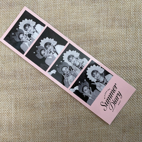 BLACKPINK JISOO LISA [2021 Summer Diary] Official 4cut Photo Photocard / Gift