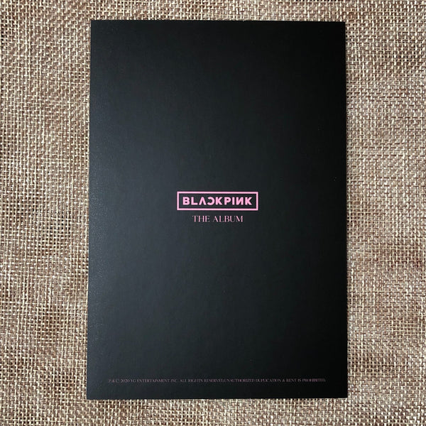 BLACKPINK JISOO #2 [ THE ALBUM ] Official Postcard, 1st Full Album / New / Gift