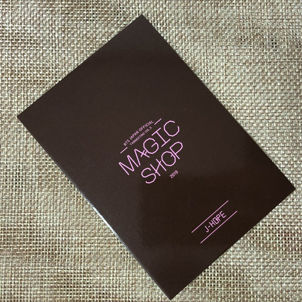 BTS J-HOPE [Magic Shop Japan FanMeeting Clipboard] Official Photocard / Gift