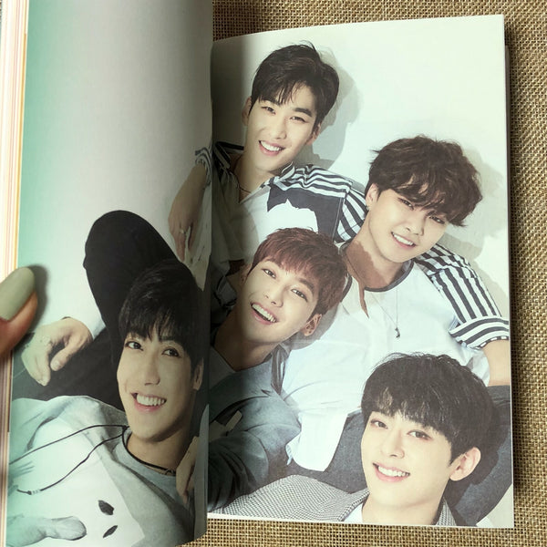 BOYFRIEND [ NEVER END ] Official 5th Mini Album Day Ver, CD + Photobook / New