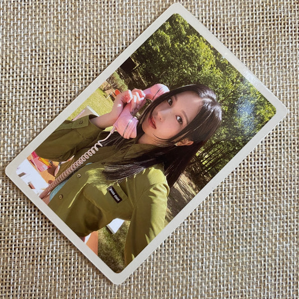 TWICE MINA [ Between 1&2 12 POB Preorder Official Photocard ] New / +Gift