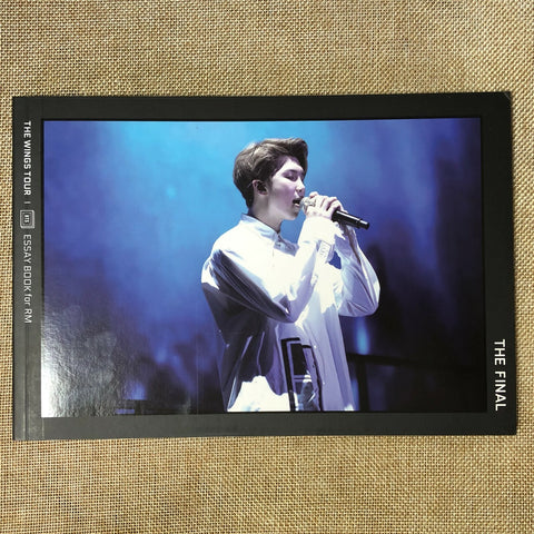 BTS RM [ The Wings Tour Essay Book for RM ] Official Photobook / New / Gift