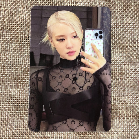 BLACKPINK ROSE [ Born Pink Pink Ver. ] Official Photocard / New / Gift