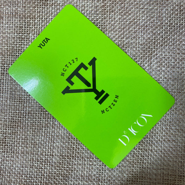 NCT Dream YUTA #2 [ 2019 Dicon Custom Book ] Official Photocard / New / Gift