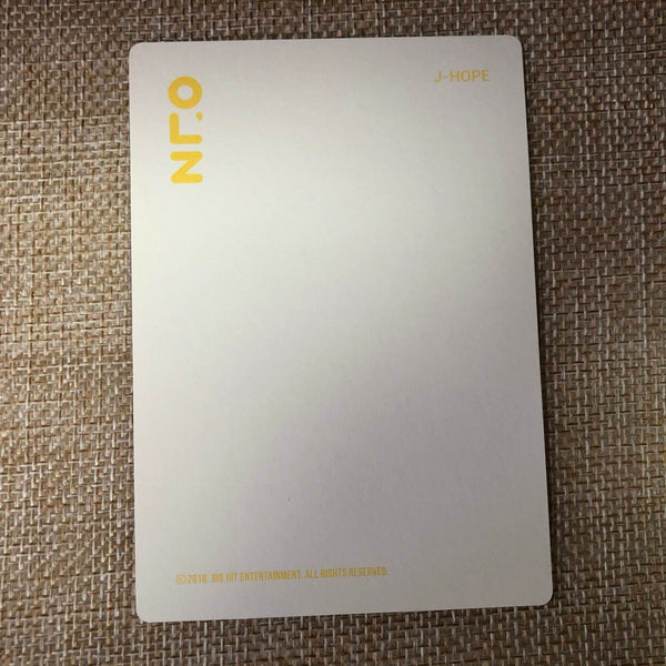 BTS J-HOPE [ 2018 Exhibition ] Official Photocard, Oh, always / New / Gift