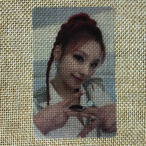 ITZY YEJI [GUESS WHO Synnara Regular POB] Official Clear Photocard / New / Gift