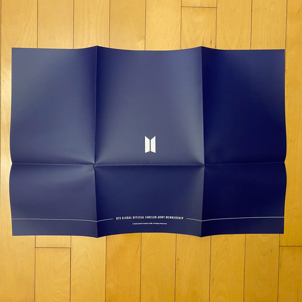 BTS SUGA [Fanclub ARMY 8th Membership Kit] User Guide + Key Sticker + Poster /+G