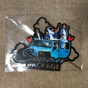 BTS GROUP [ 2018 Summer Package ] Official Topper Photocard / New, Rare / Gift