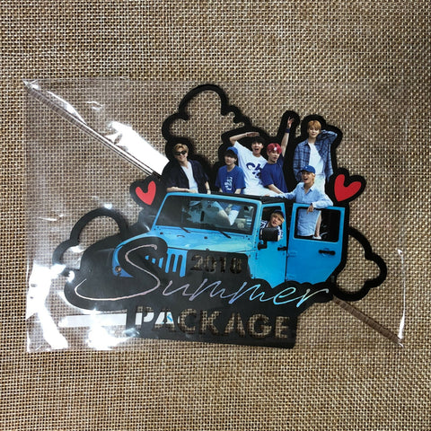 BTS GROUP [ 2018 Summer Package ] Official Topper Photocard / New, Rare / Gift