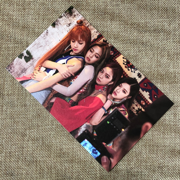 BLACKPINK GROUP #1 [Pop-Up Store As If It's Your Last] Official Postcard / Gift