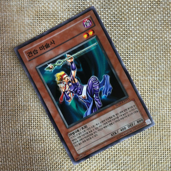 Yugioh Apprentice Magician / SD16-KR011 / Common Rare / Korean / Mint / Gift