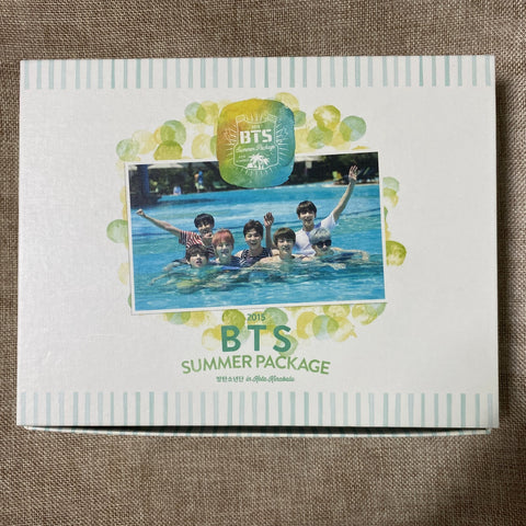 BTS 2015 Summer Package Official Set | DVD, Photobook, Stickers, Case, Fan /+GFT