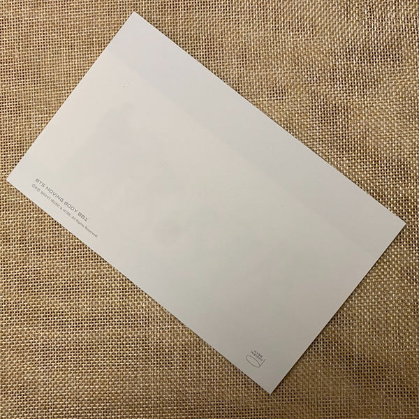 BTS GROUP [ MOVING BODY 001 ] Official Lenticular Photocard / New, Rare / Gift