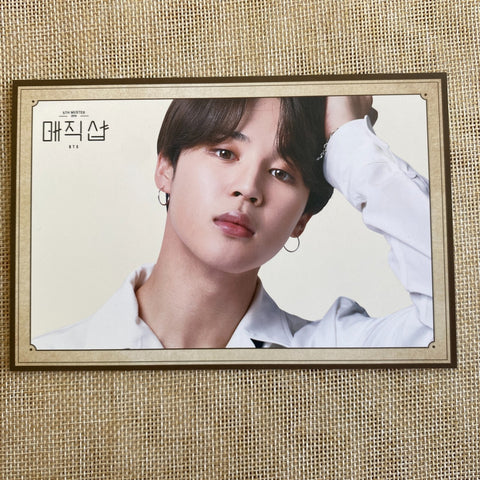 BTS JIMIN [5th Muster Magic Shop] Official Postcard Photocard, LG / New, Rare