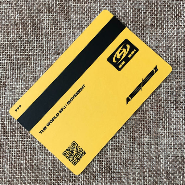 ATEEZ MINGI [THE WORLD EP.1 : MOVEMENT] Official ID Photocard, Diary / Gift