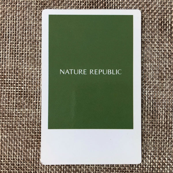 EXO KAI #1 [ Nature Republic ] Official Limited Photocard / New, Rare / Gift