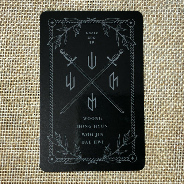 AB6IX GROUP #1 [ SALUTE ] Official Photocard, 3rd Album Loyal Ver / New / Gift