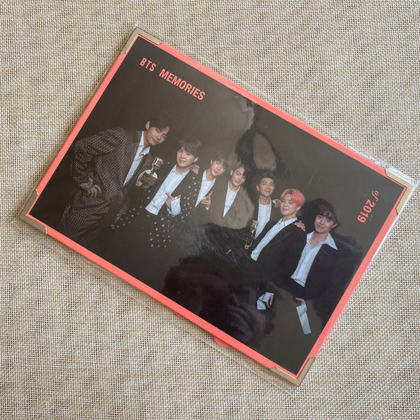 BTS [Memories of 2019] Official DVD Pre-order POB Frame Photo Stand / New / Gift