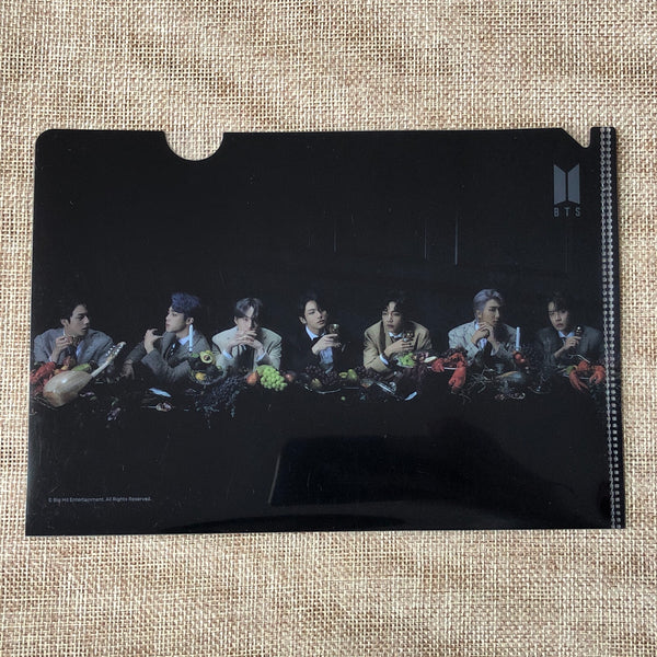 BTS GROUP #4 [Jigsaw Puzzle Map Of The Soul 7] Official Mini Clear File / Gift