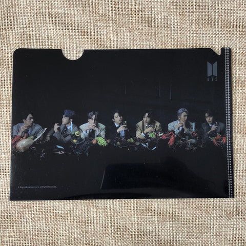 BTS GROUP #4 [Jigsaw Puzzle Map Of The Soul 7] Official Mini Clear File / Gift