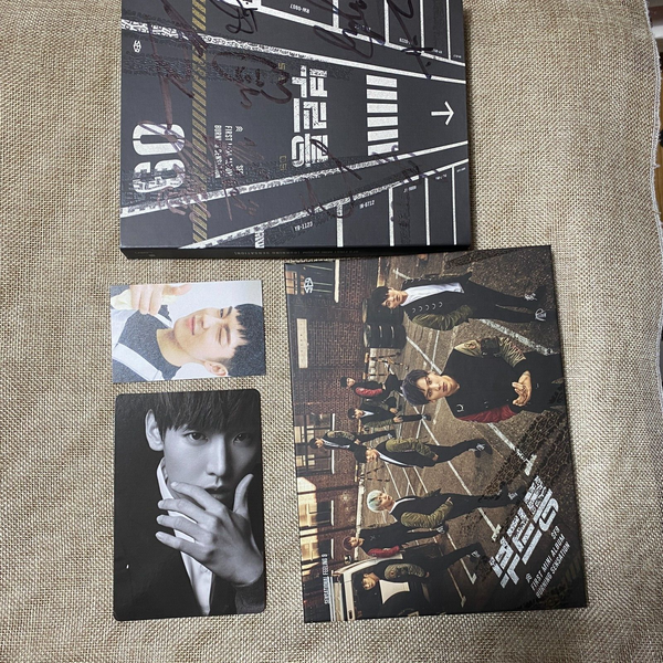 SF9 [Burning Sensation] Signed Promo Album / CD+Photobook+PC / Autographed / Rar