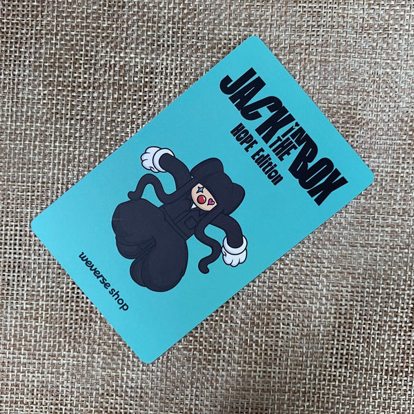 BTS J-HOPE #3 [JACK IN THE BOX] Official Photocard, Hope Edition  / New / +Gift