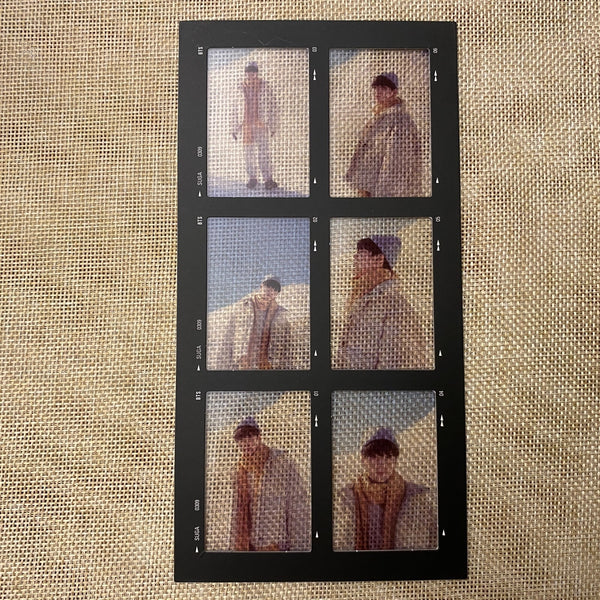 BTS SUGA [Winter Package 2021] Official Film Photo Photocard / New, Rare / Gift